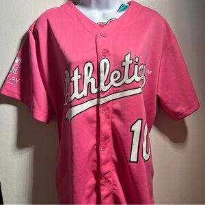 Oakland A Athletics Jersey Pink
